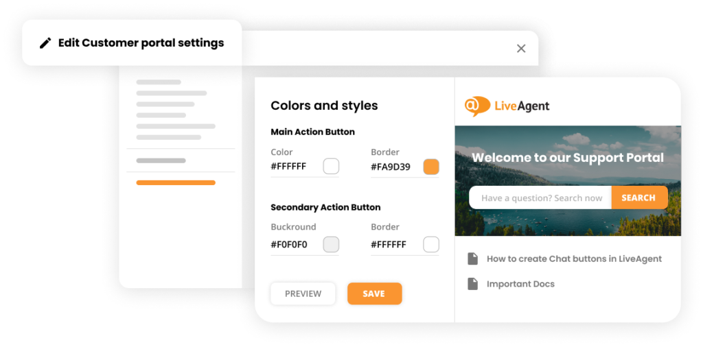 Prilagodba baze znanja u softveru za korisnički portal - LiveAgent